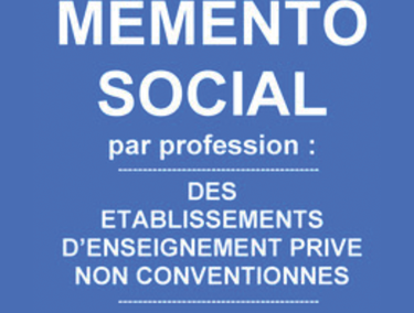 MEMORANDUM OF SOCIAL PROVISIONS for Non-Conventional Private Educational Institutions
